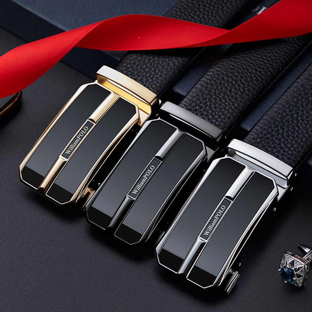 Cinto Automático Masculino de Couro -falcane - Loja2