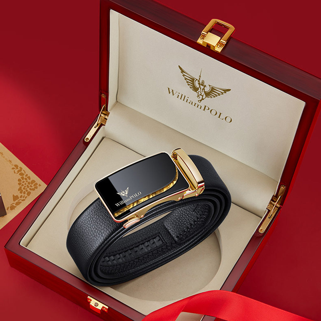 Cinto Automático Masculino de Couro -Modelo Imperial - Loja2