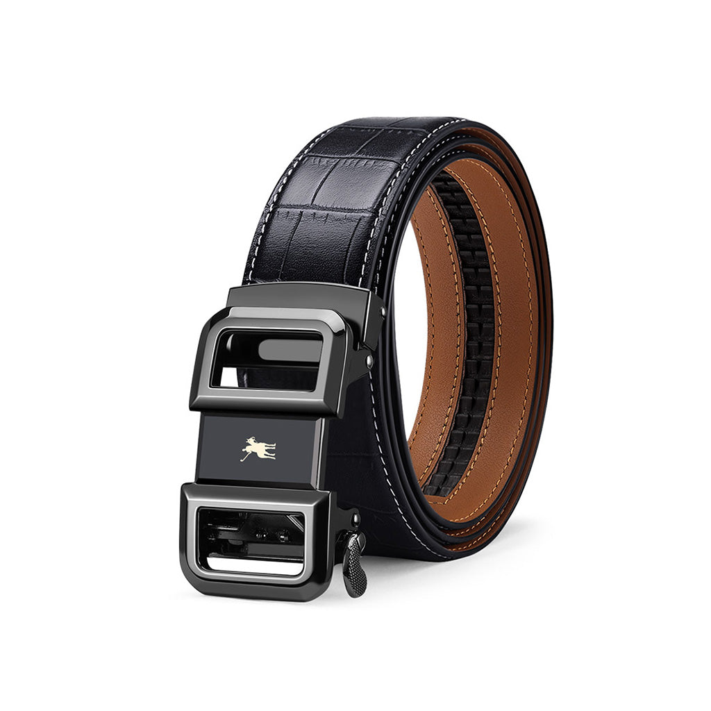 Cinto Automático Masculino de Couro-Modelo Pioneiro - Loja2