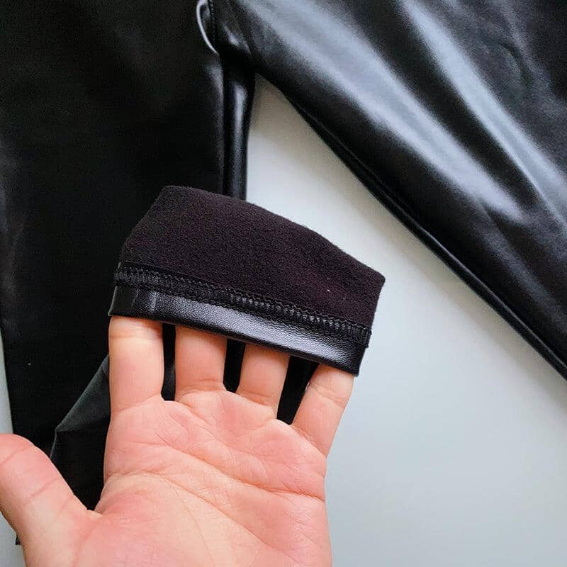 Calça de Couro Térmica Bliss Legging