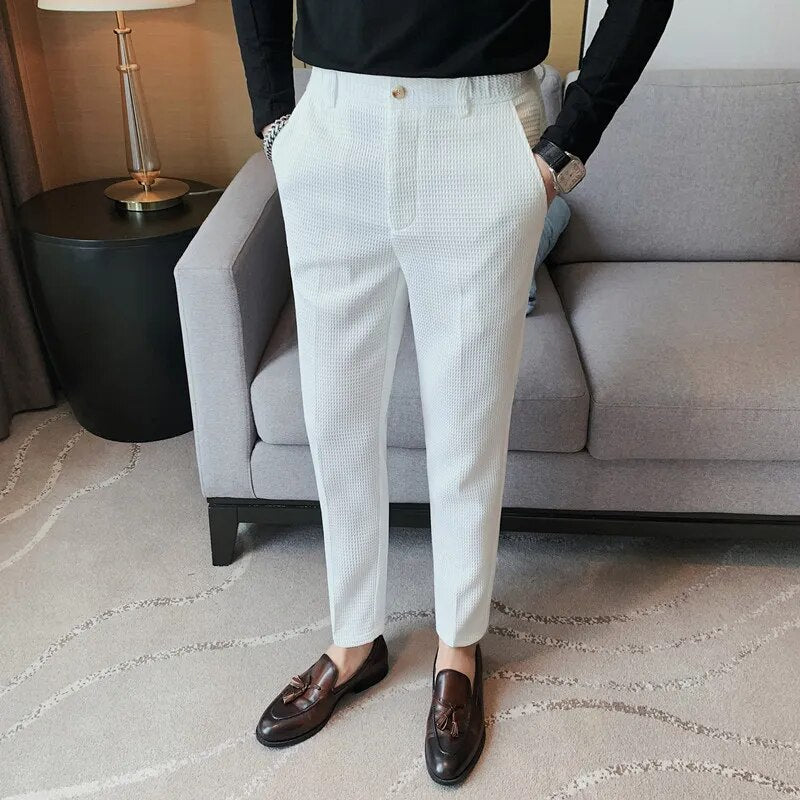 Calça Alfaiataria Elegância Waffle - Loja2