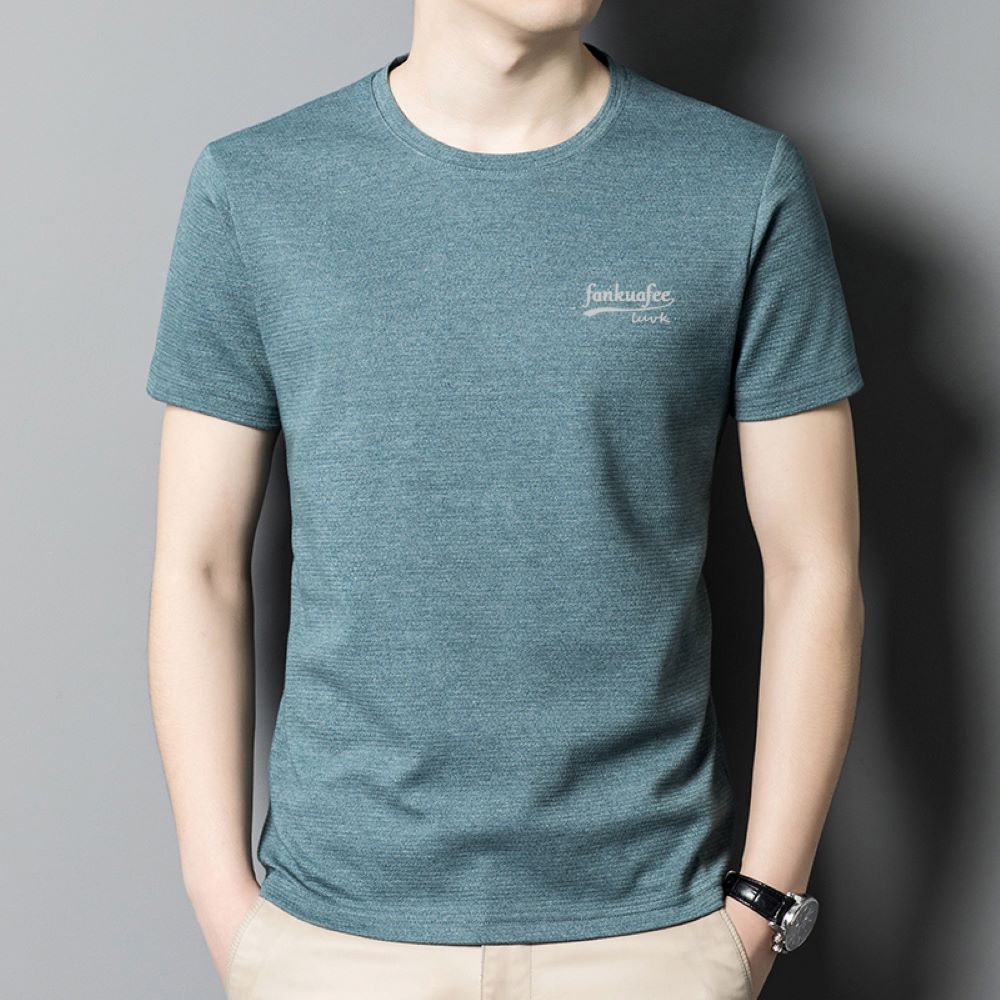 Camiseta Masculina de Algodão Básica Fonku - Loja2